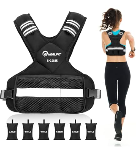 Running Vest VSFAOV Exercise Weighted Vest For Women And Men
