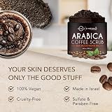 O Naturals Coffee Arabica Dead Sea Salt Body Scrub 100% Natural Vegan 250ml view 5