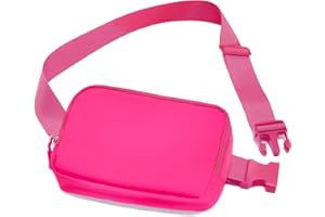 Amazerbst Belt Bag, Fanny Pack, Everywhere Belt Bag,40 Inch Adjustable Strap,for Women and Men,Waterproof