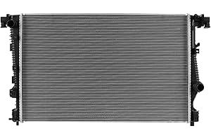 SCITOO Engine Coolant Radiator Assembly for Jeep Cherokee 2014-2018, 2.4L 3.2L, Replace 13401