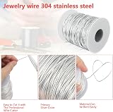 Yountiger 17 Gauge Stainless Steel Half Hard Marine Wire 50ft Spool view 5