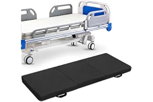 JZHLLA Foldable Fall Protection Mat for Elderly Blue Waterproof Non Slip Floor Mats with High-Resilience Foam 72 * 24 * 2 Inc
