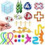 Nestling 30Pcs Fidget Toys Pack Sensory Relief Set for Kids Adults