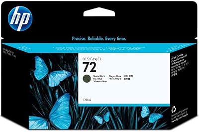 HP 72 C9403A Matte Black Ink Cartridge for DesignJet T1100, T1120, T1200, T2300