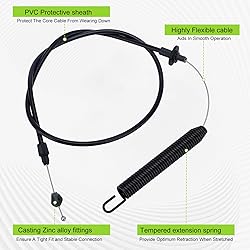 Harbot 175067 Deck Clutch Cable for Craftsman