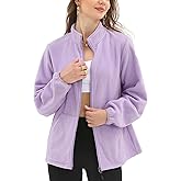 Argstar Women's Fleece Jacket with 6 Pockets (XS-2XL)