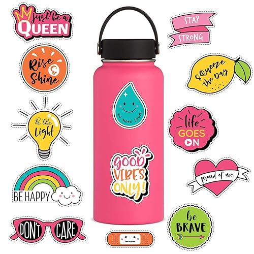 Cute Vsco Aesthetic Stickers [57PCS]- Positive, Lovely, Trendy