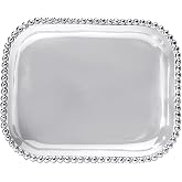 Mariposa Pearled Rectangular Platter