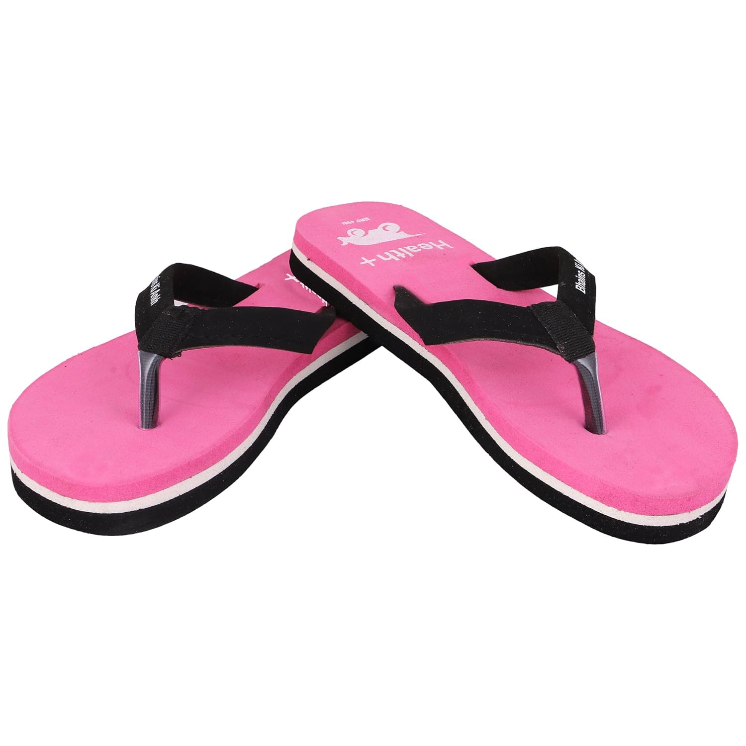 hd women flip-flops daily wear and pink velvet house slippers
