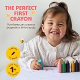 Honeysticks 100% Pure Beeswax Crayons 12 Pack Non Toxic NZ Handmade view 3