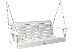 highwood Weatherly Porch Swing 5 Feet, White