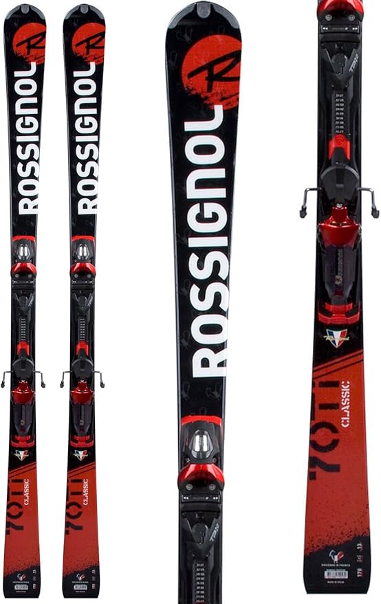 Rossignol Classic 70 TI Skis w/ Axial 2 140 TI Bindings 155cm Amazon
