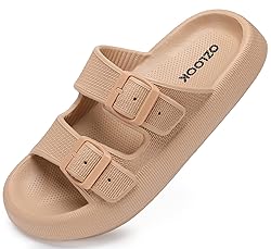 OZLOOK Pillow Slippers for Women Men - Cloud Slides