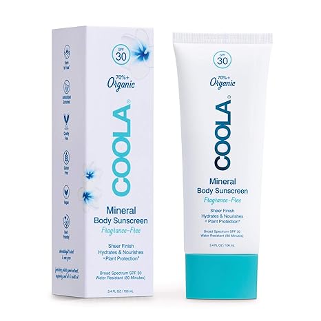 coola organic mineral sunscreen