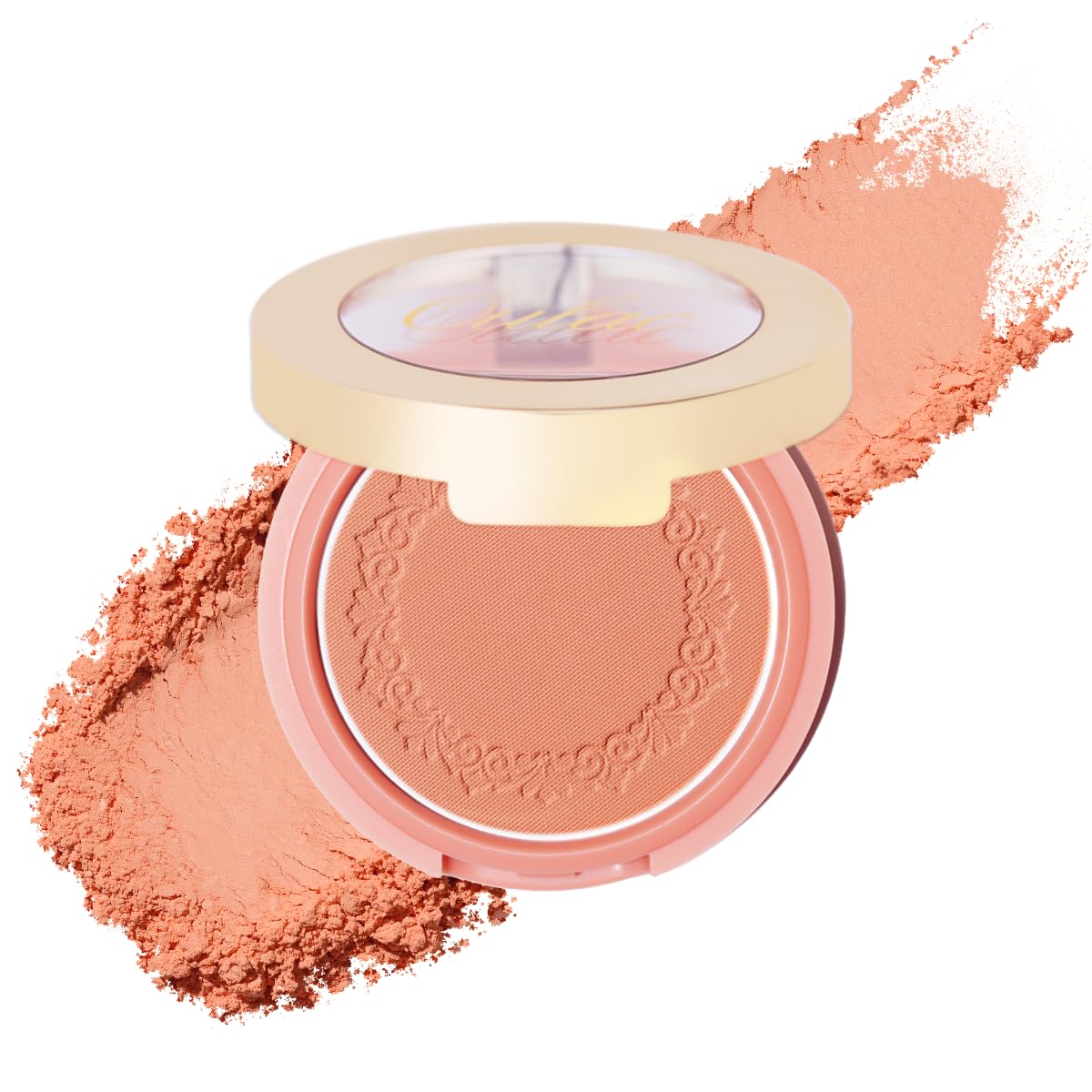 Oulac Blusher for Cheeks Make up, High Pigmented Cream Blush, Long-lasting & Smudge-proof Blush, Cruelty-Free Vegan Blusher, N16 Summer Time — image 1