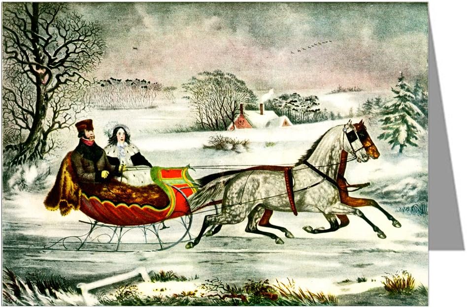Currier And Ives Christmas Cards 
