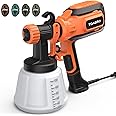 TDAGRO Electric Paint Sprayer 1200ML /4 Nozzles/3 Patterns, 700W Air Spray Paint Gun, Easy to Clean, Paint Sprayers for Home Interior and Exterior/Cabinets/Fence/Furniture/Walls/Ceiling