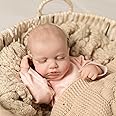 FANCCI Reborn Baby Dolls:20 Inch Realistic Baby Doll, Lifelike Newborn Baby Doll Soft Body Baby Dolls That Look Real, Christmas or Birthday Baby Doll Gift for Kids Age 3 + (Pink 2)