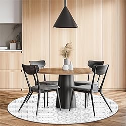 Lahome Moroccan Circle Rug - 6Ft Washable Large