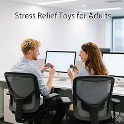 2Pcs 3D Printed Fidget Toys for Adults,Mini Finger