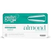 Gelish Soft Gel&trade; Tips &ndash; Professional Pre-Shaped Nail Extension Tips, Press on Nails, Durable &amp; Lightweight, Easy Application for Long-Lasting Gel Manicures