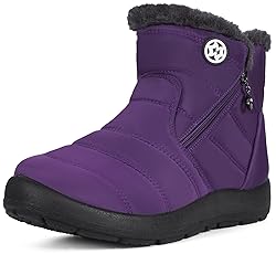 Eagsouni Snow Boots Womens Winter Ankle Boots