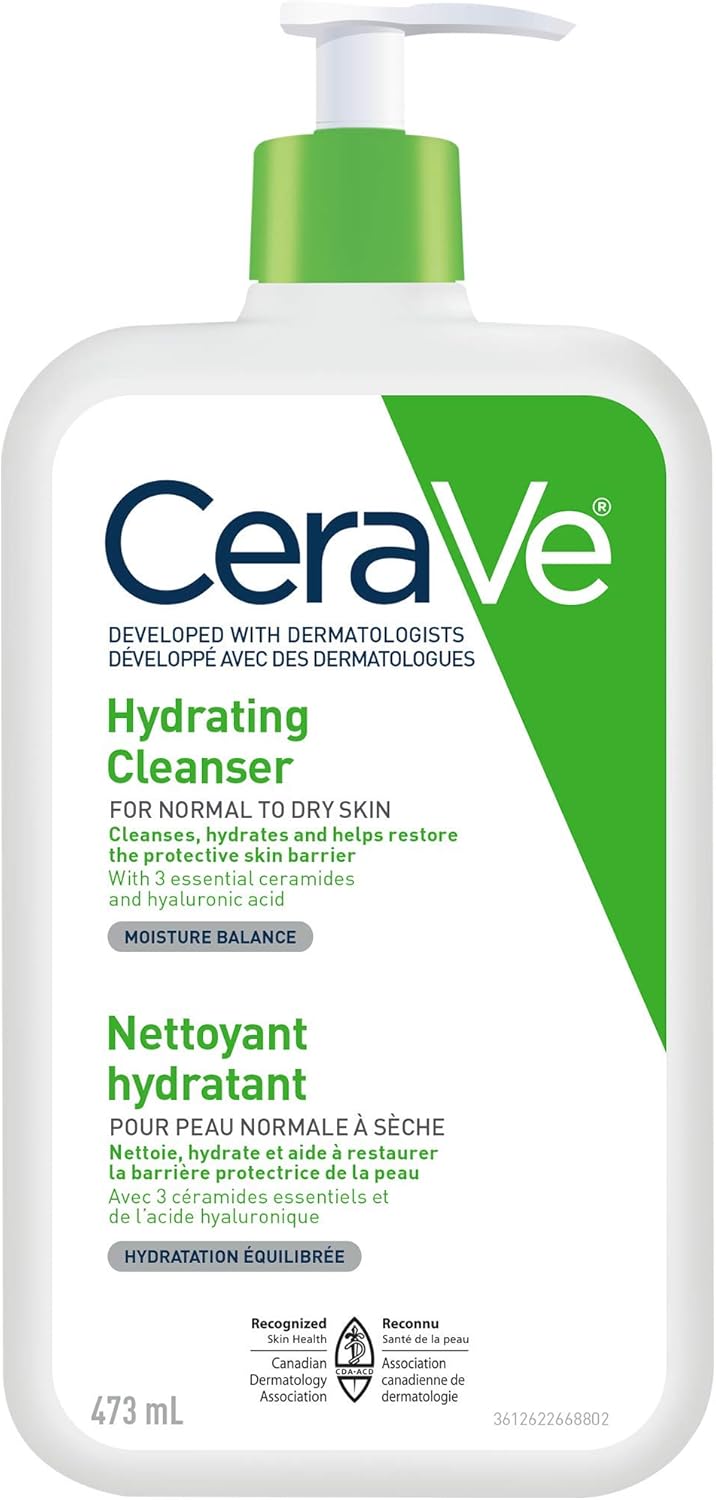 cerave hydrating cleanser clogged pores