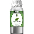 SVA Brahmi Oil - 32 Fl Oz – 100% Natural Cold Pressed Brahmi Oil - for Face, Skin Care, Hair Care, Scalp Massage & Body Massage – Carrier Oil