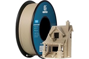 Geeetech PLA 3D Printer Filament, 1kg Spool (2.2lbs), 1.75mm Dimensional Accuracy +/- 0.03mm, Wood