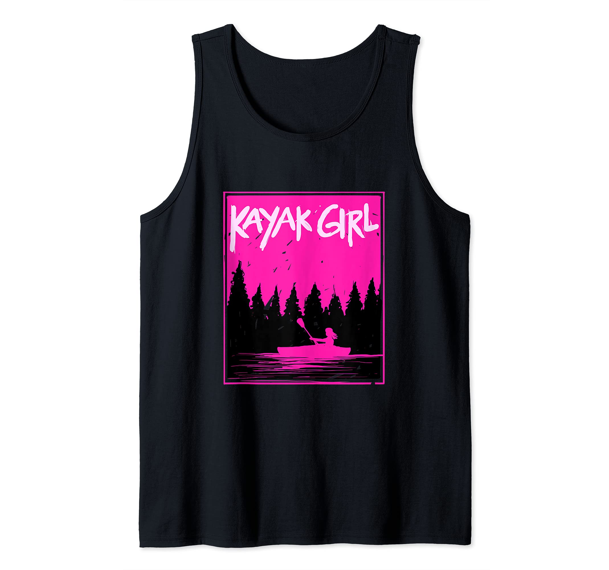 Kayak Girl Gift Kayaking Tank Top