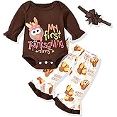 Aalizzwell Baby Girls Thanksgiving Outfit