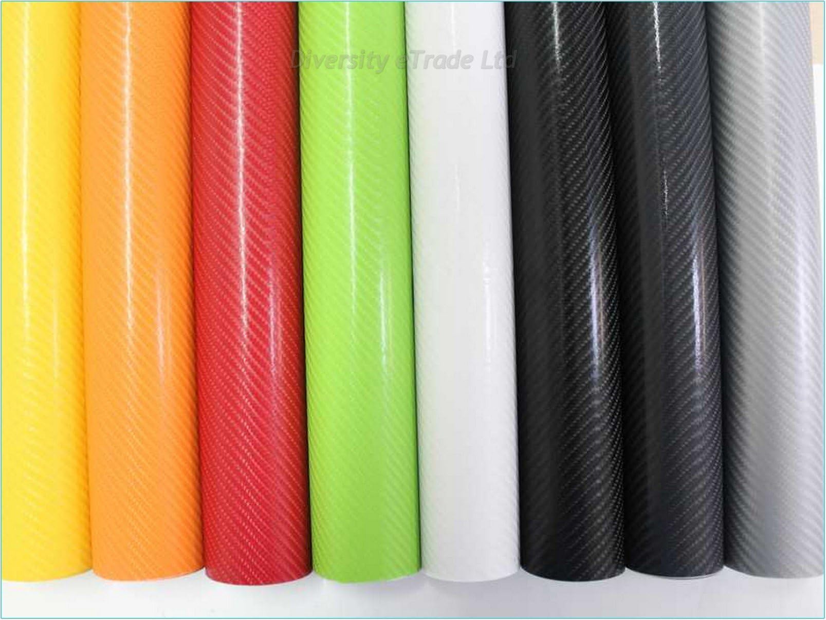 4D RED Carbon Fibre Car Vinyl wrap sticker film car vinyl wrapping Sheet 2Mx 1.52M