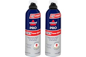 Bissell Professional Power Shot Oxy Carpet Spot & Stain Remover, 14 oz (Pack of 2), 95C9L