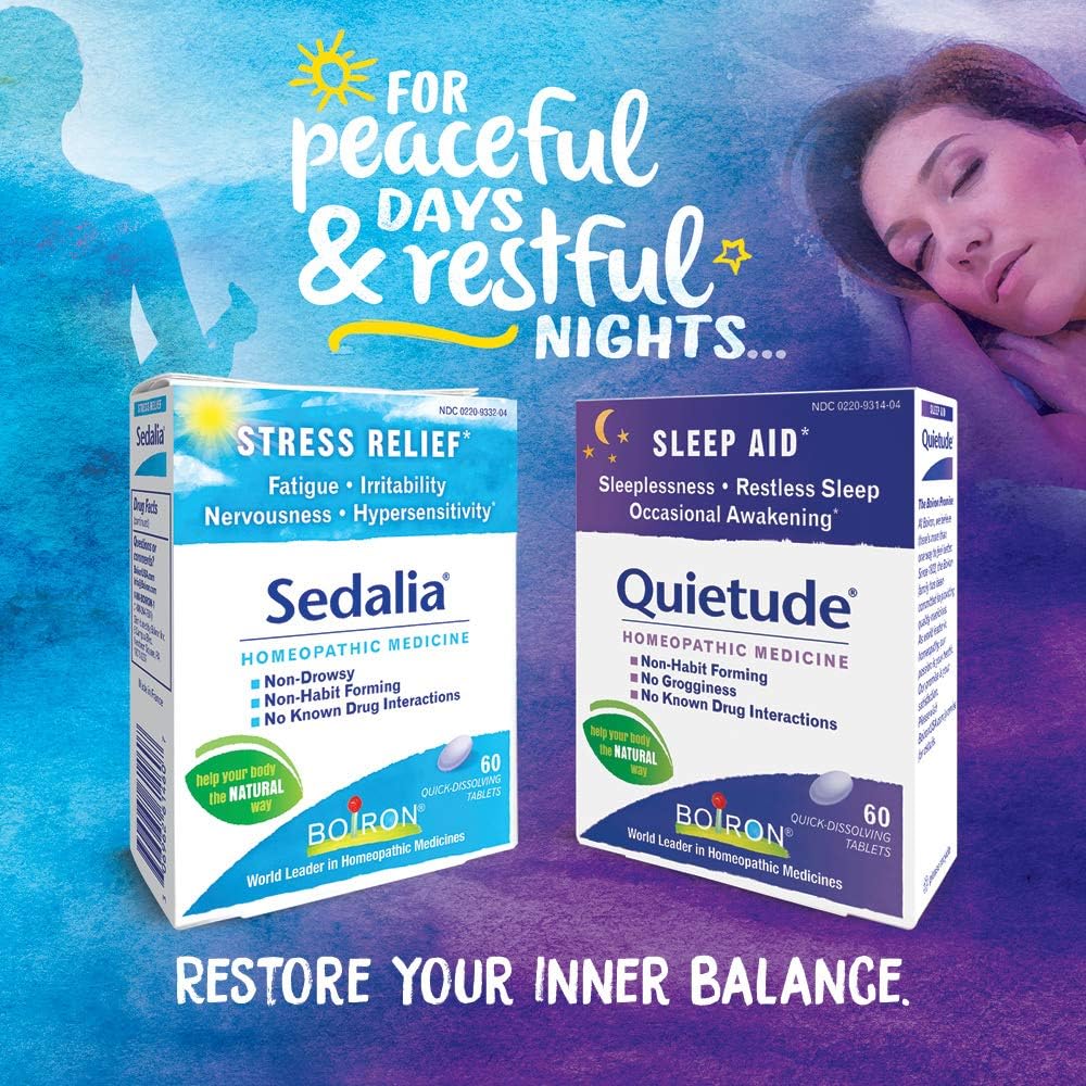 Boiron Quietude Homeopathic Medicine, Sleep Aid, 60 Count: Health & Personal Care