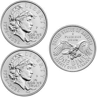 2026 P,D BU 250 Anniversary Semiquincentennial Jefferson Nickels US Mint Choice Uncirculated 2 Coin Set - View 5