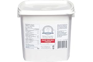 Confectioners Choice Race Car Red Rolled Fondant - 2.5 kg