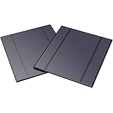 ALLPOWERS 2 Pieces 2.5W 5V/500mAh Solar Panel DIY Battery Charger Kit Mini Encapsulated Solar Cell Epoxy for Battery Power LE