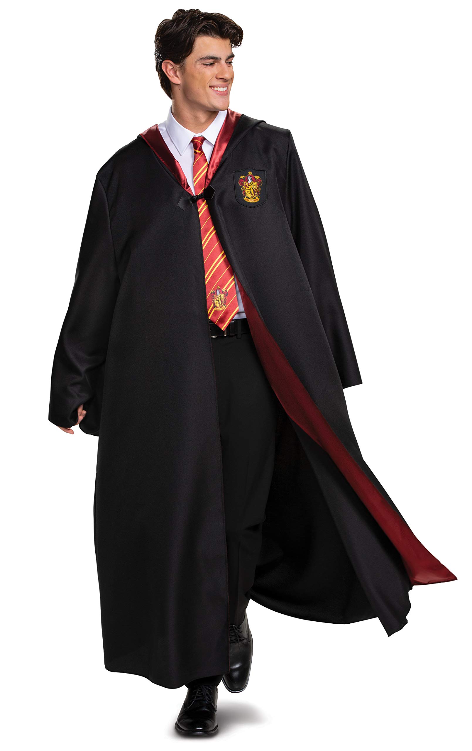 Photo 1 of Disguise unisex adult Gryffindor Costume Outerwear, Black & Red, XL 42-46 US