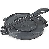 Victoria Basics Aluminum Tortilla Press, Coated for Easy Cleaning, No Seasoning Needed Aluminum
