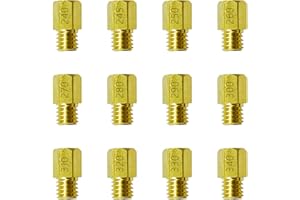 YGQ Carburetors Main Jet Kit for Mikuni VM TM Large Hex VM4/042 (#240 - #340)