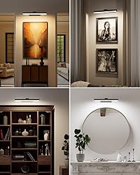 Bridika Picture Lights for Wall Battery Operated