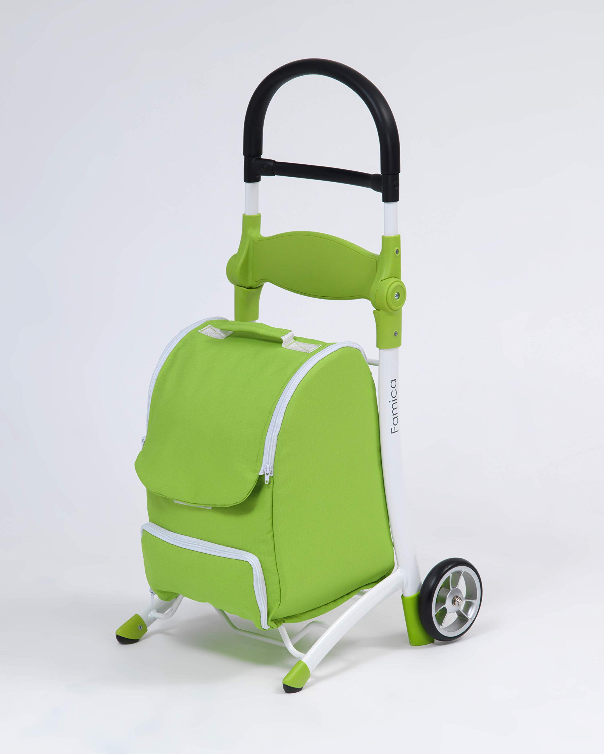 Drive Devilbiss Shop InchN Inch Sit Shopping Trolley with Seat, Green