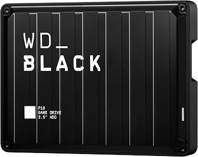 WD Black P10 6TB Game Drive Portable External HDD 130 MB/s Console PC