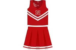 CREATIVE KNITWEAR College Baby Youth Cheerleader Dress-3 Piece Set Top/Skirt/Bloomer