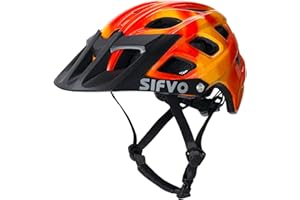 Kids Bike Helmet, SIFVO Kids Helmet 8+ Boys and Girls Bike Helmet with Cool Visor, Bike Helmets for Kids, Youth Bike Helmet Kids Mountain Bike Helmet Lightweight and Sturdy【55-58cm】