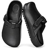 ZXT Arch Support Work Clogs Slip Resistant Orthopedic Shoes for Chef Nurse Garden Comfortable, Slip-On Cushion Slide Sandals