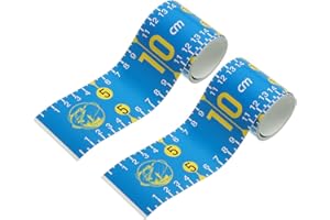 PATIKIL Adhesive Fish Ruler, 2 Pack 51 Inch Fish Measuring Tape Sticker Tape Waterproof for Fishing Boat Kayak Workbench, Lak