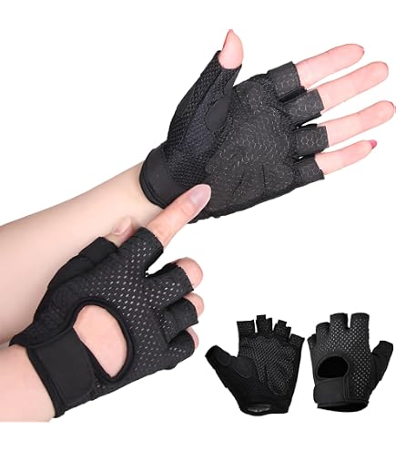 Glofit – Gants De Fitness Avec Soutien Poignet – Paume Rembourrée, Gel Antidérapant – Pour Haltérophilie, Musculation, Cyclisme – Homme & Femme
