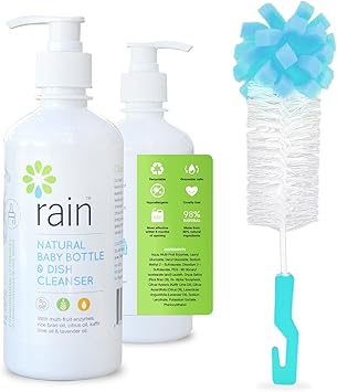 dish soap to clean baby bottles