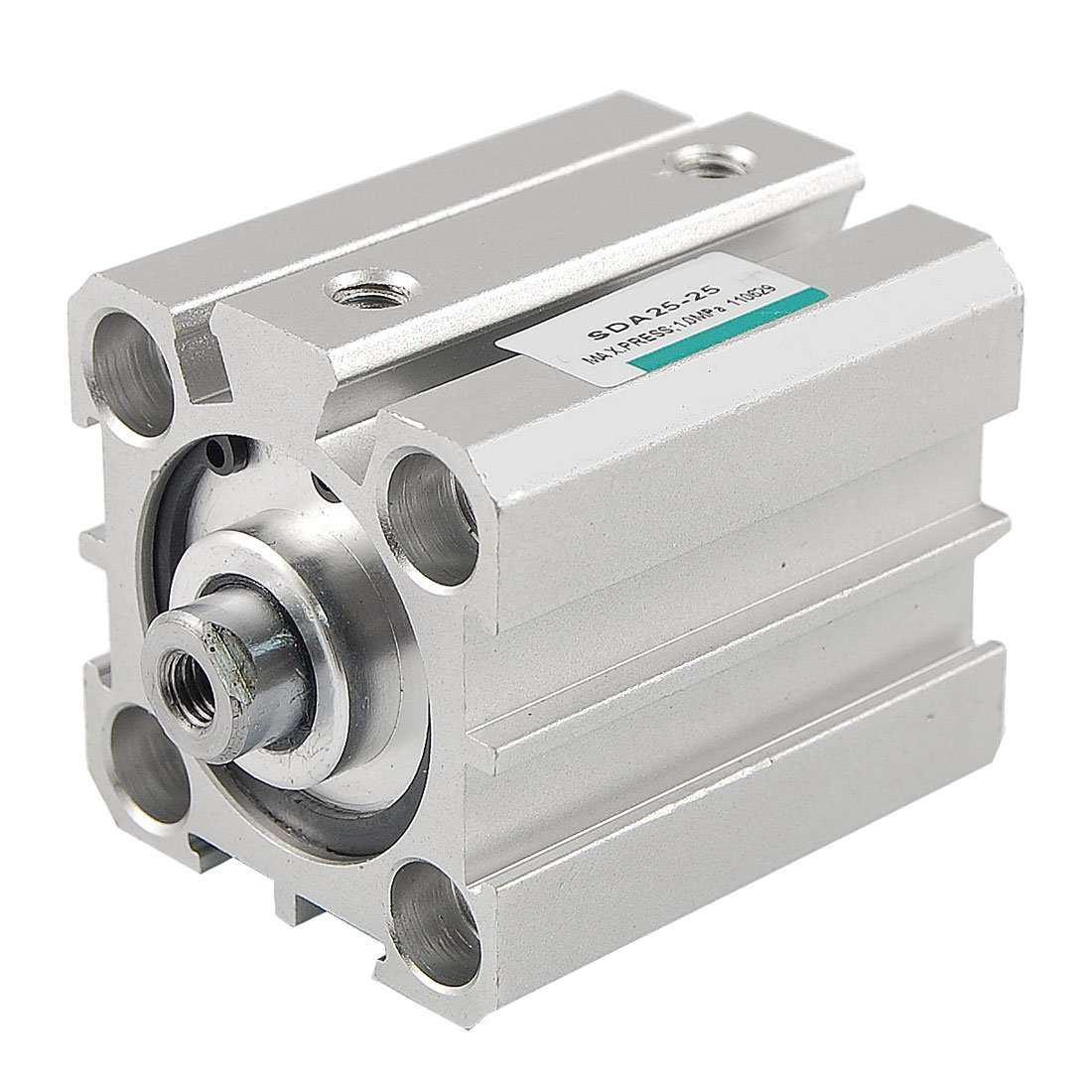 Sourcingmap SDA 25mm Bore 25mm Stroke Compact Pneumatic Air Cylinder